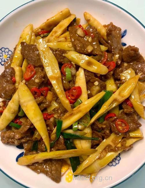 春季菜谱 金竹笋炒牛肉的做法大全