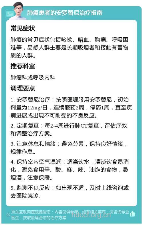怎么对肺癌的症状采取措施