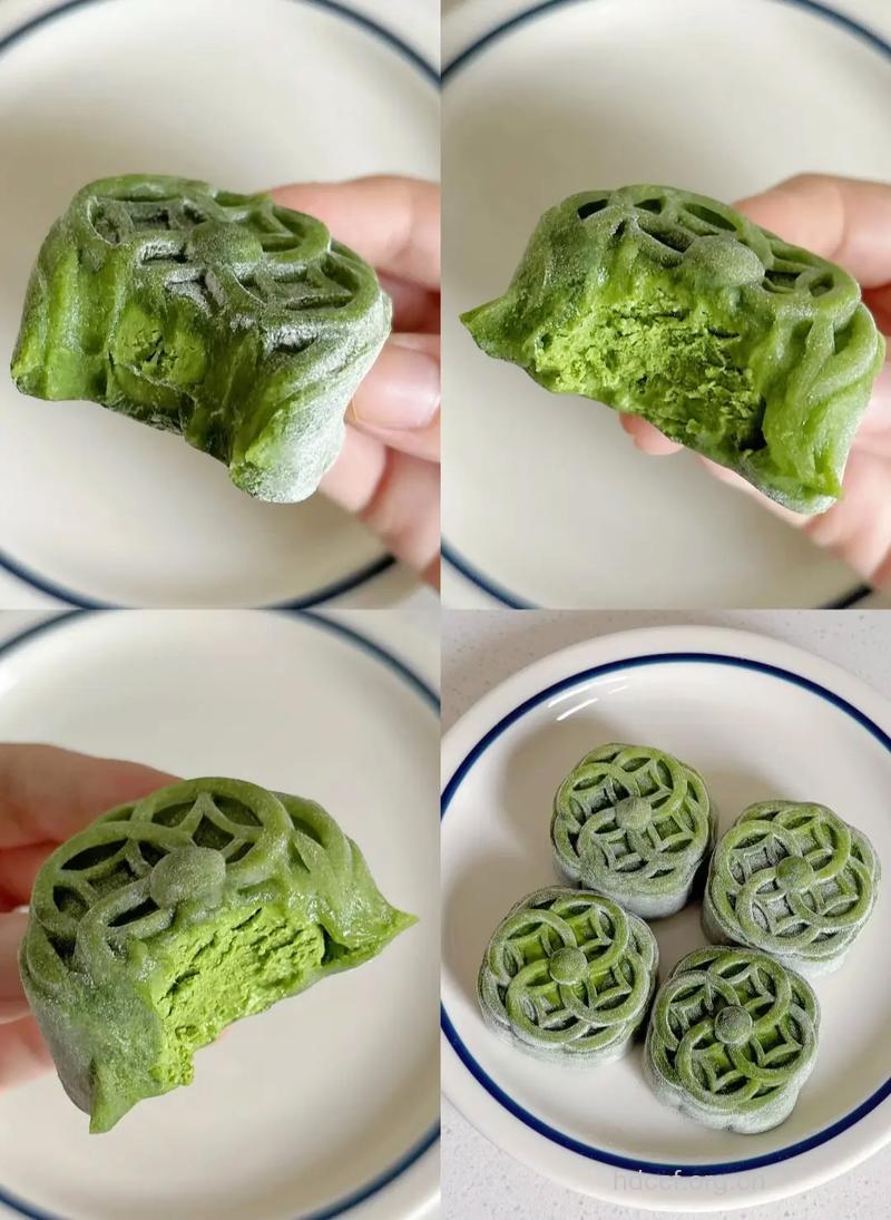 抹茶冰皮月饼的做法大全