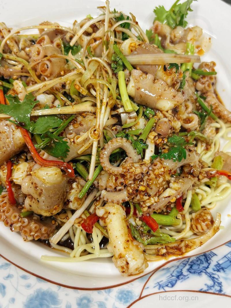 夏天凉拌菜 五味汁凉拌章鱼的做法