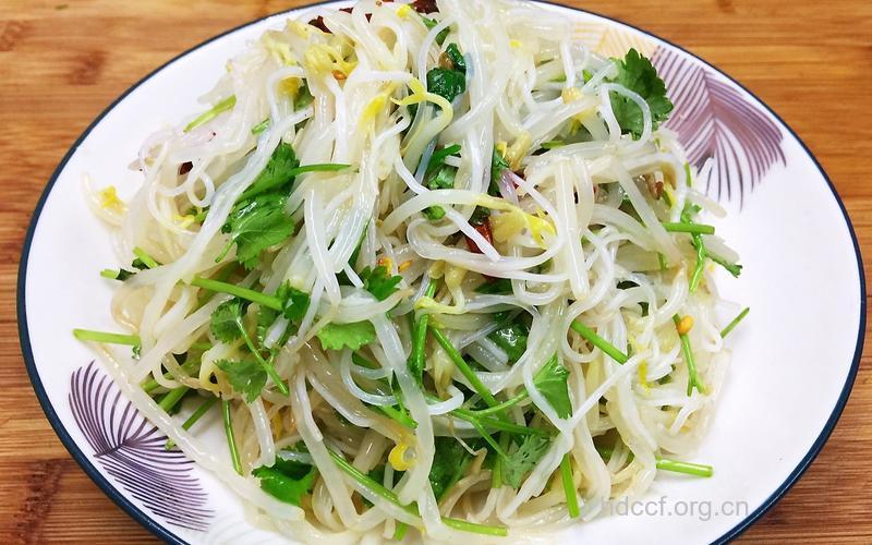 黄豆芽凉拌粉条的做法大全