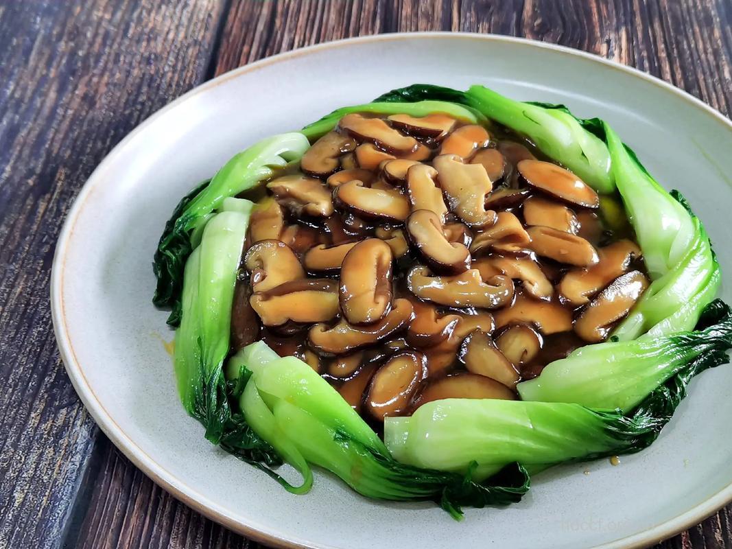香菇扒菜心的做法大全