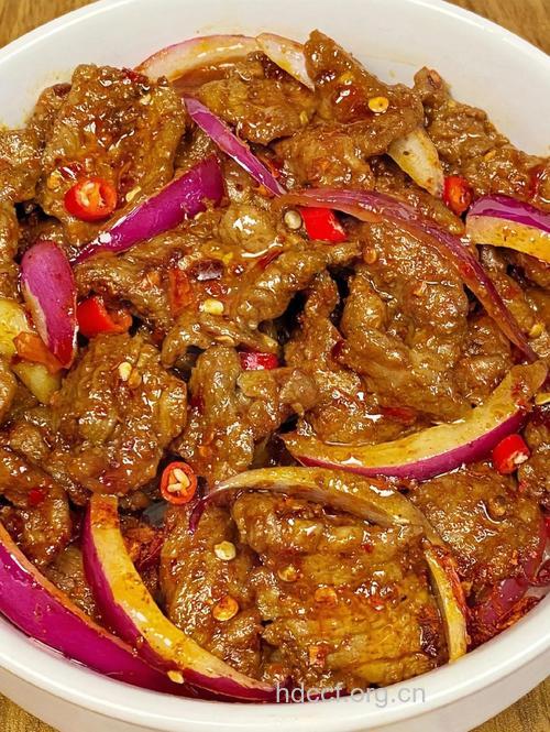 香辣洋葱拌牛肉的做法大全