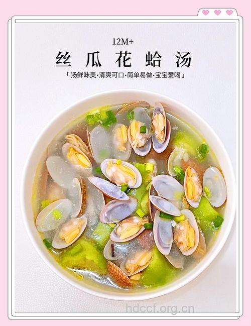 丝瓜花蛤汤的做法大全