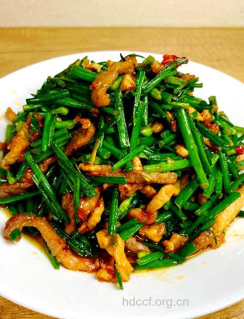 韭菜肉丝的做法大全