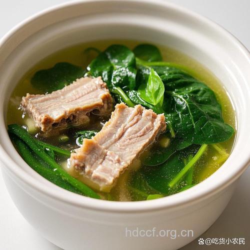猪肉菠菜汤的做法大全