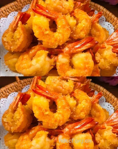 孕妇食谱之椒盐凤尾虾