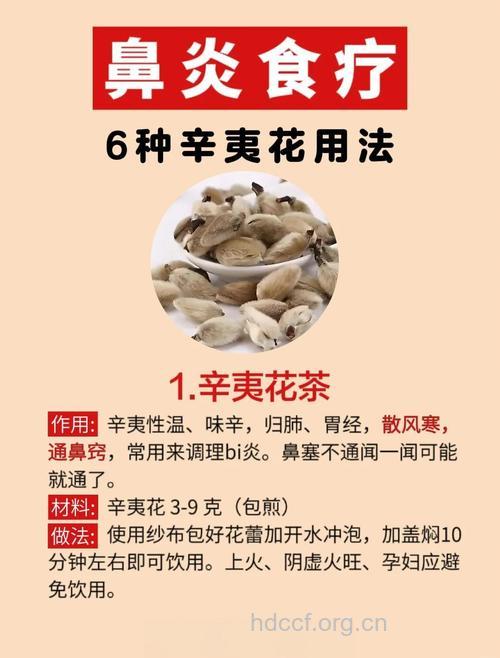 几个治疗过敏性鼻炎常见的偏方