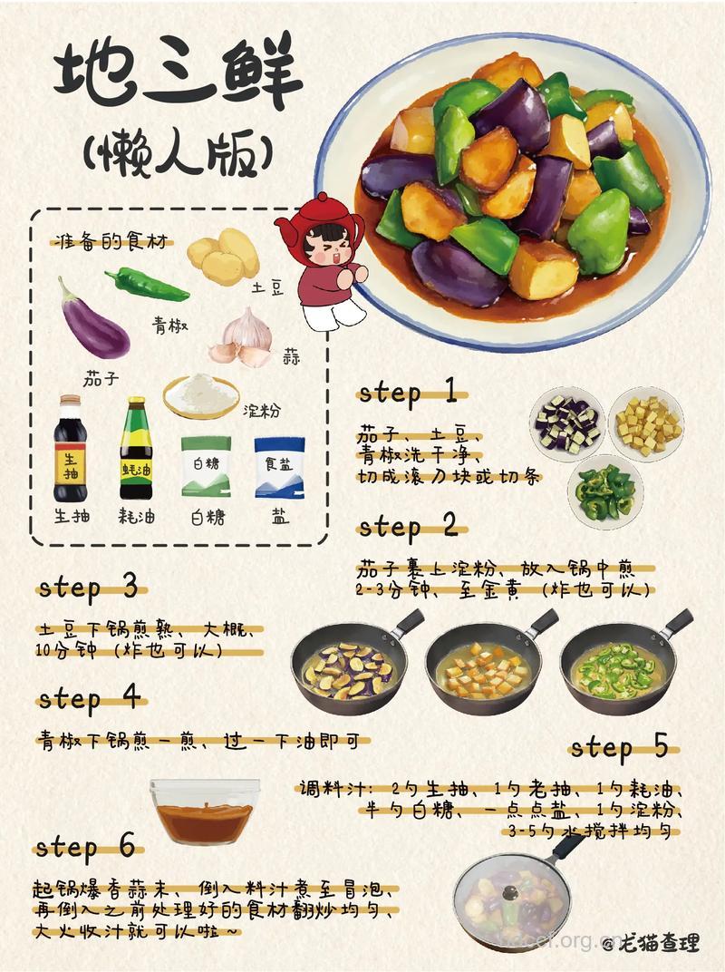 地三鲜的做法大全