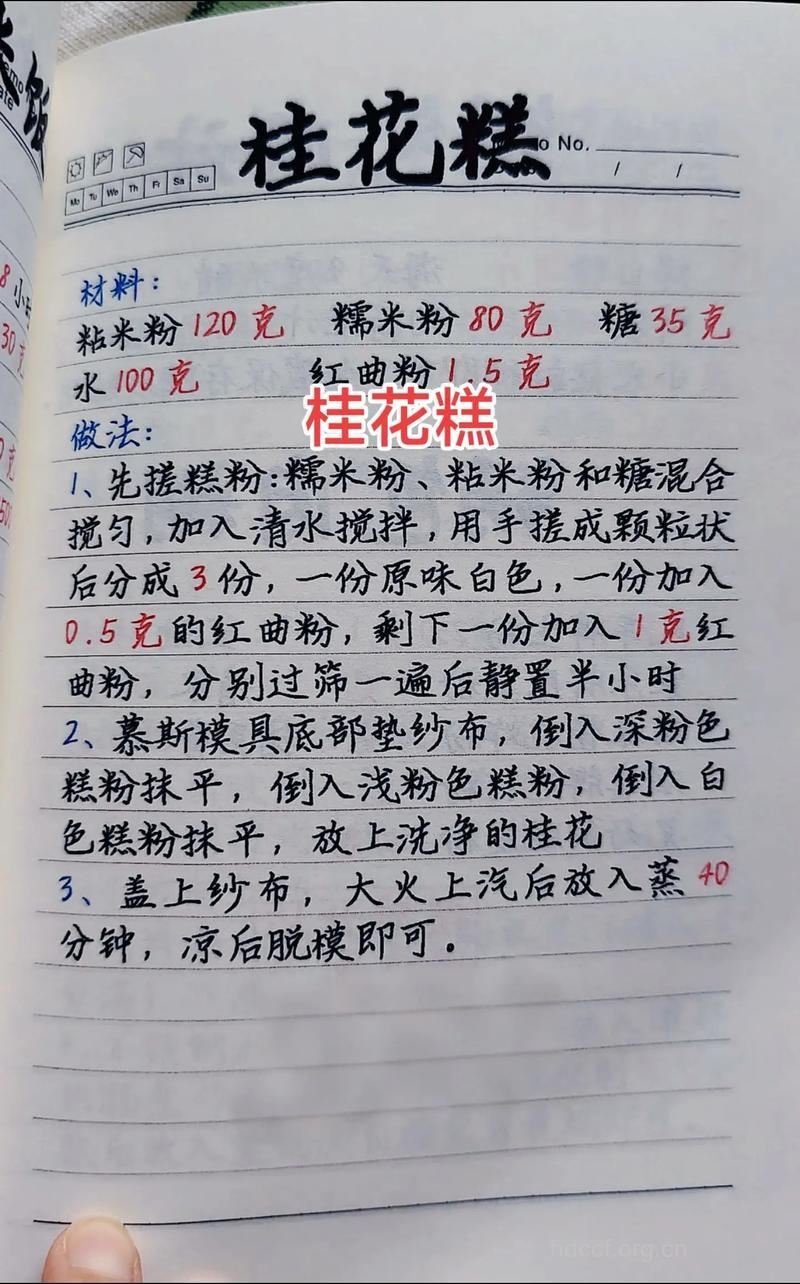 桂花糕的做法大全