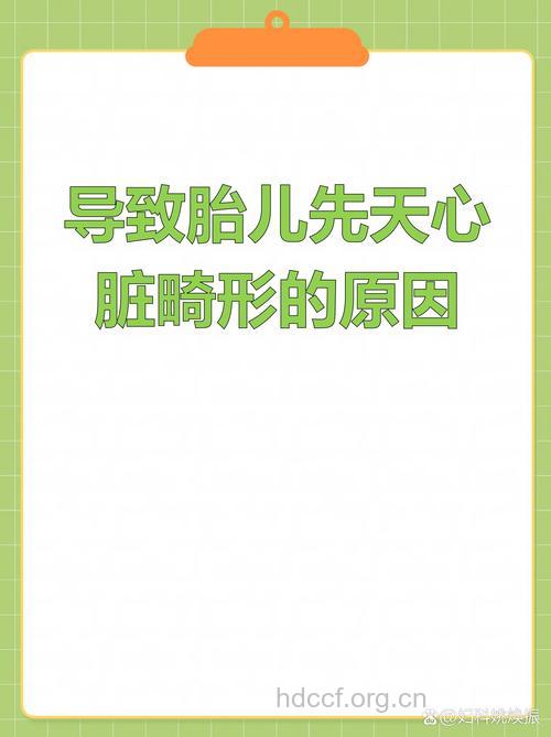 导致胎儿心脏畸形的七大因素