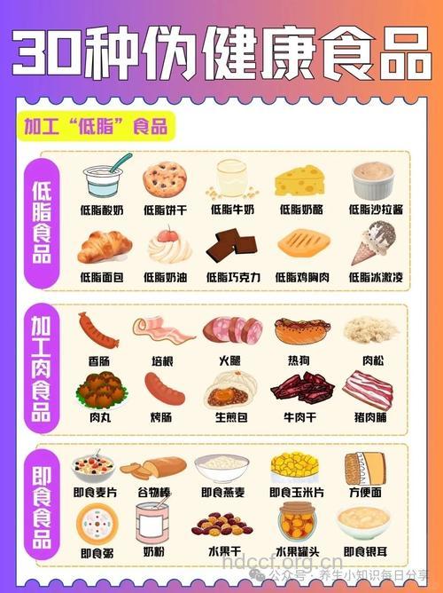 揭穿几种伪健康的食物