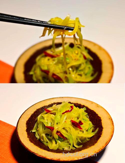 凉拌佛手瓜的做法