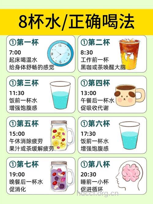 一天8杯水怎么喝最健康