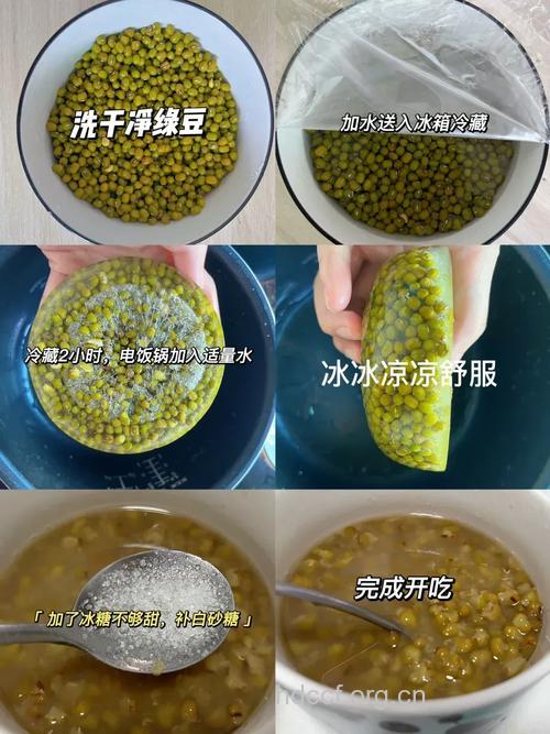 电饭煲绿豆汤的做法