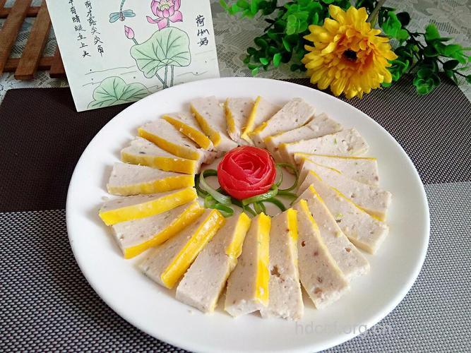 宝宝补钙食谱之夹心鱼糕片