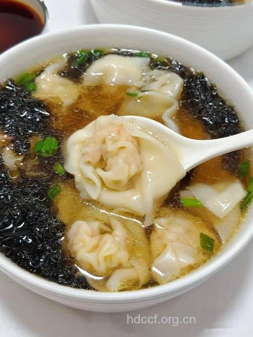 虾仁馄饨汤增乳美食