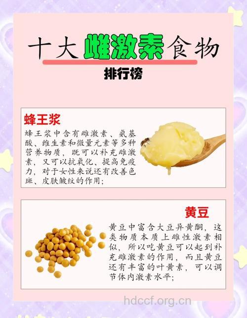 补充女性荷尔蒙的两类食物