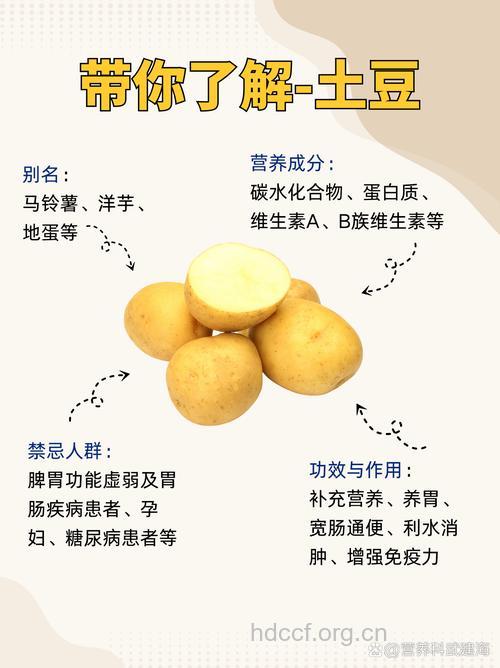 土豆原来有这么多功效!