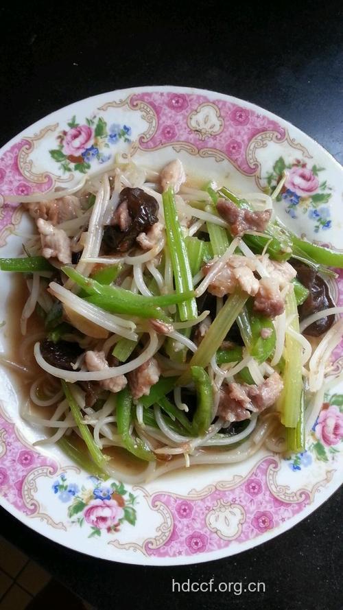 鸭丝绿豆芽怎么做