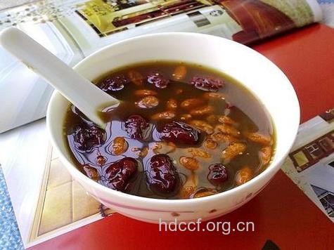 红枣阿胶粥养血止血