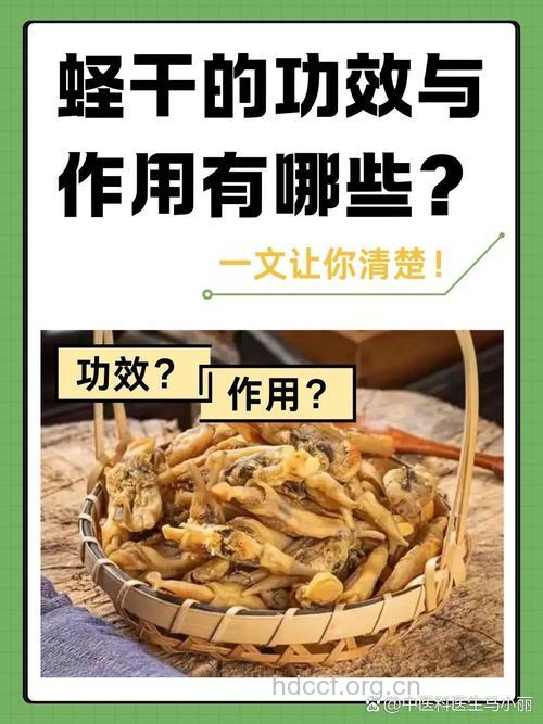 蛏干的营养价值