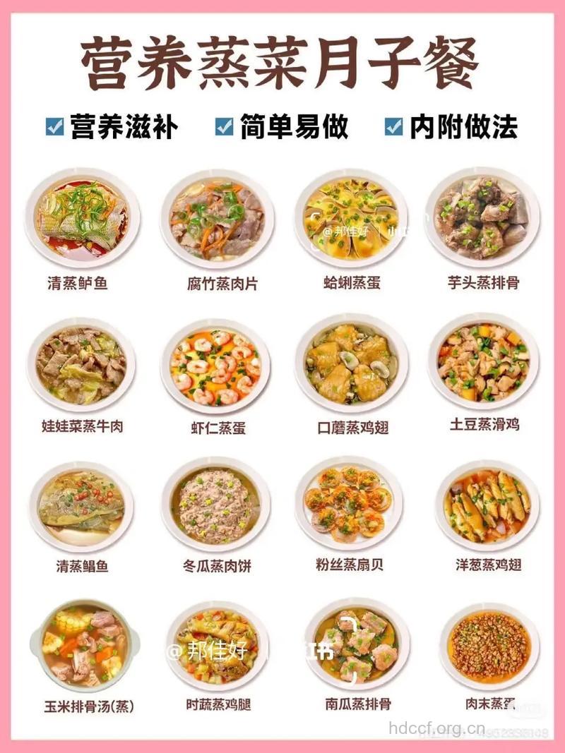 月子食谱之麦芽田七蒸肉