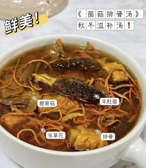 产后食谱之蘑菇汤