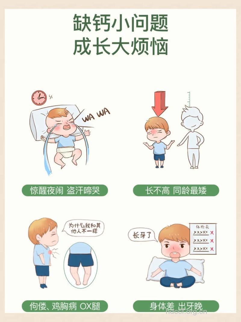 烦躁磨人 儿童缺钙的表现之一