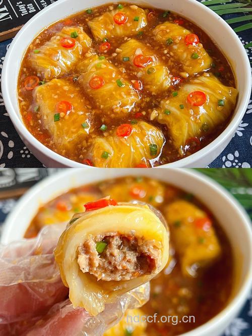 白菜肉卷——儿童食谱