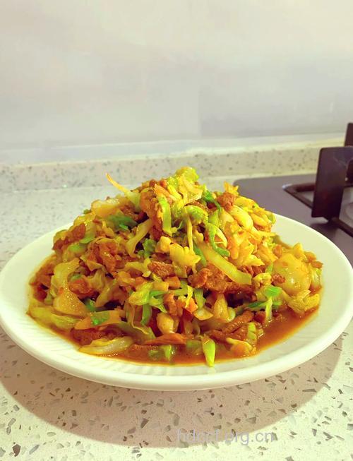 肉末卷心菜——儿童食谱