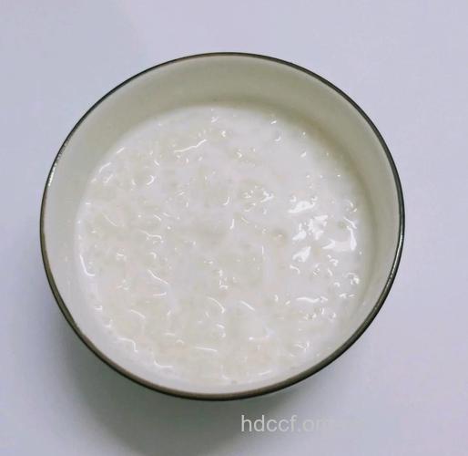 西式牛奶白米粥