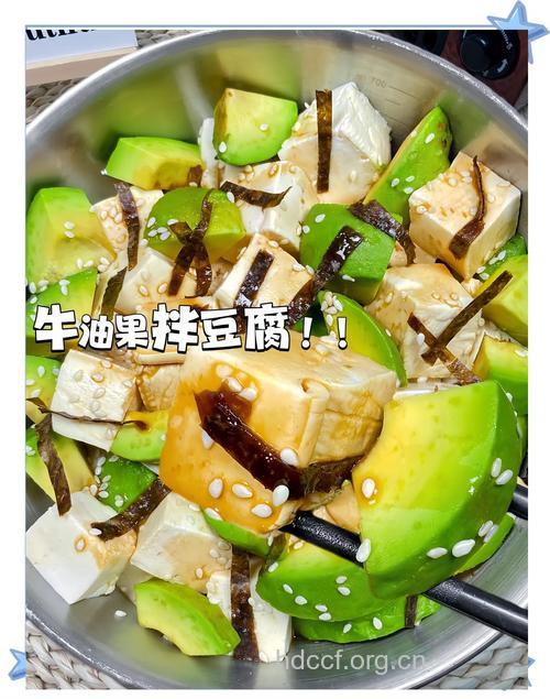 儿童食谱之水果拌豆腐