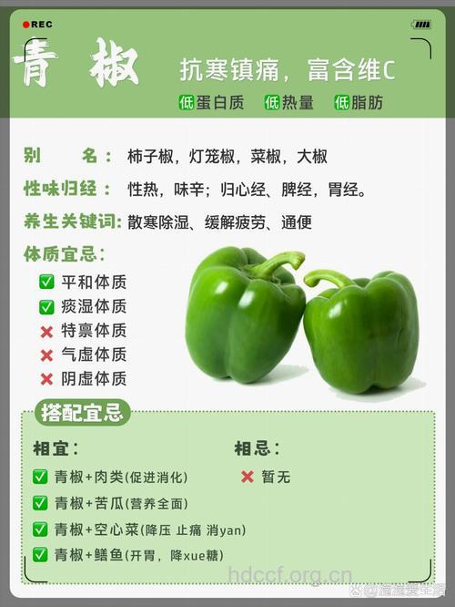 柿子椒的营养价值