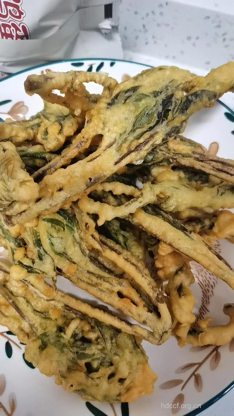 怎么炸香椿