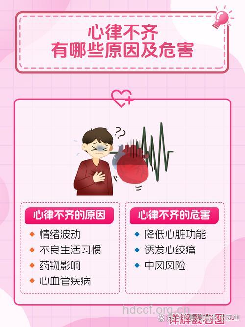 心律失常会受到情绪的影响