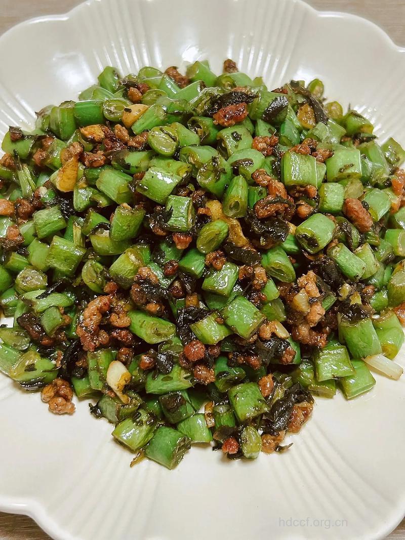 橄榄菜炒豆角