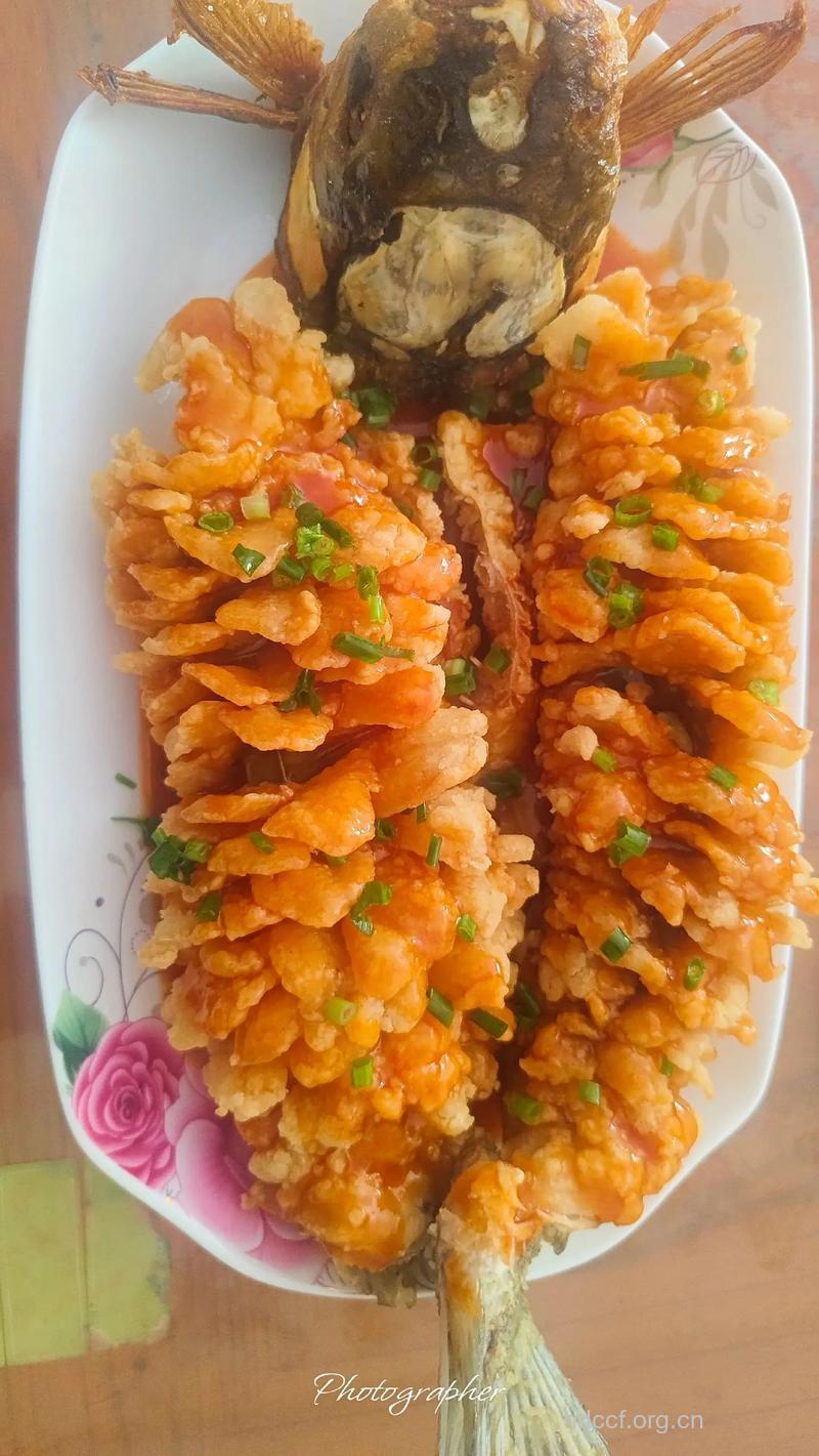 儿童食谱：松子鱼