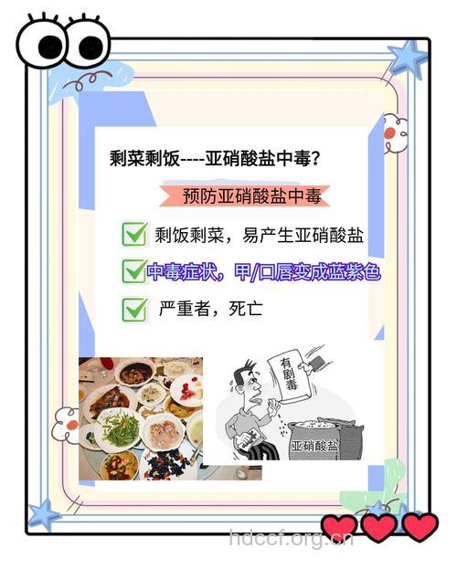 预防亚硝酸盐中毒的饮食注意