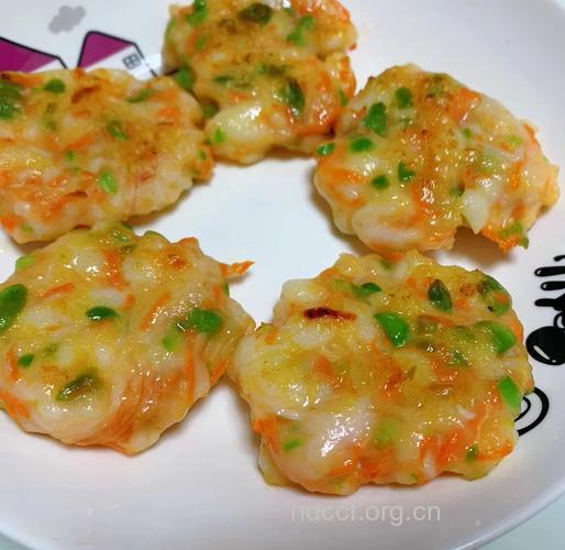 儿童食谱：香煎虾饼