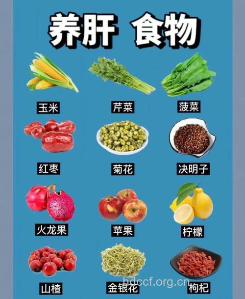 呵护肝脏的六大食品