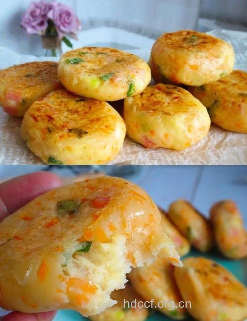 厌食食谱:芝士薯饼