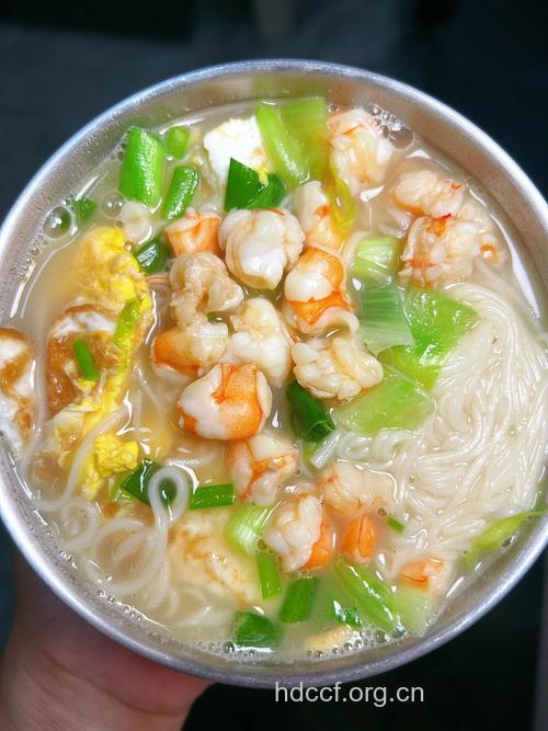 儿童食谱：助长鲜虾面