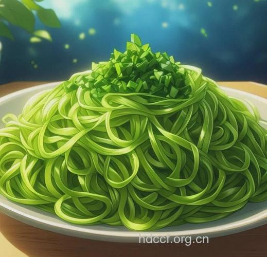 幼儿食谱:卡通菠菜面