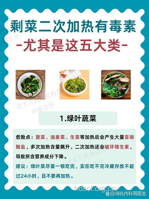 蔬菜打包加热后毒性加强