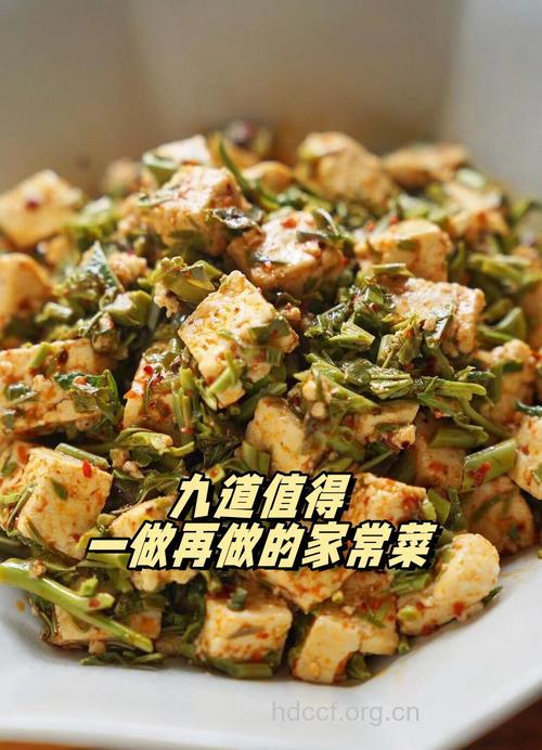 幼儿食谱：香椿虾皮拌豆腐