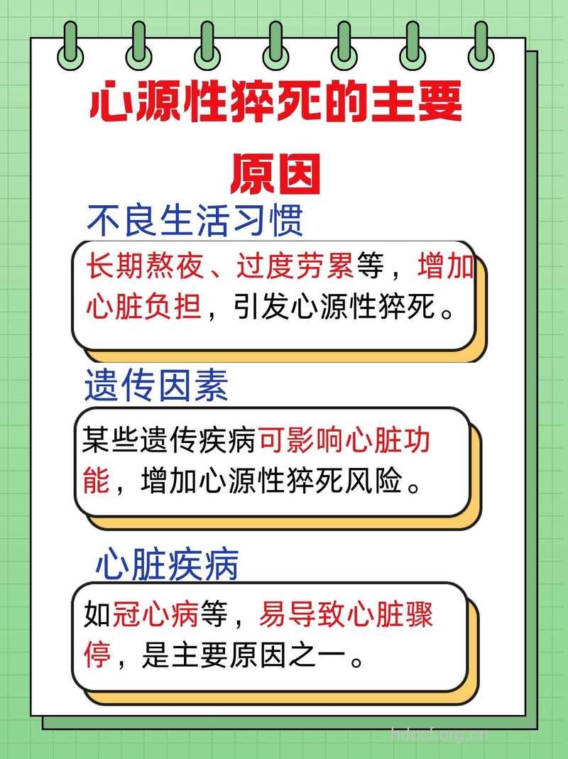 心律失常是心源性猝死的主因