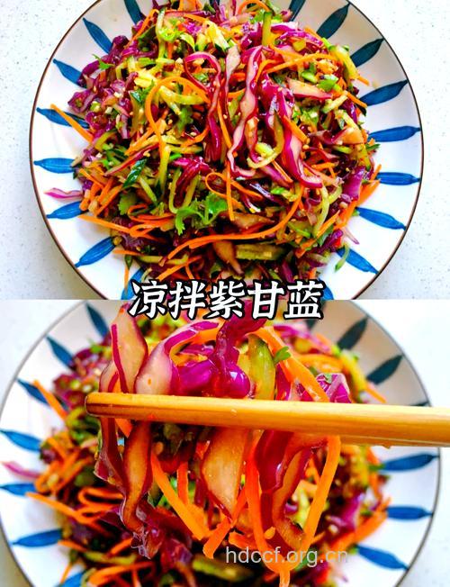 紫甘蓝怎么做好吃 炝炒紫甘蓝的做法