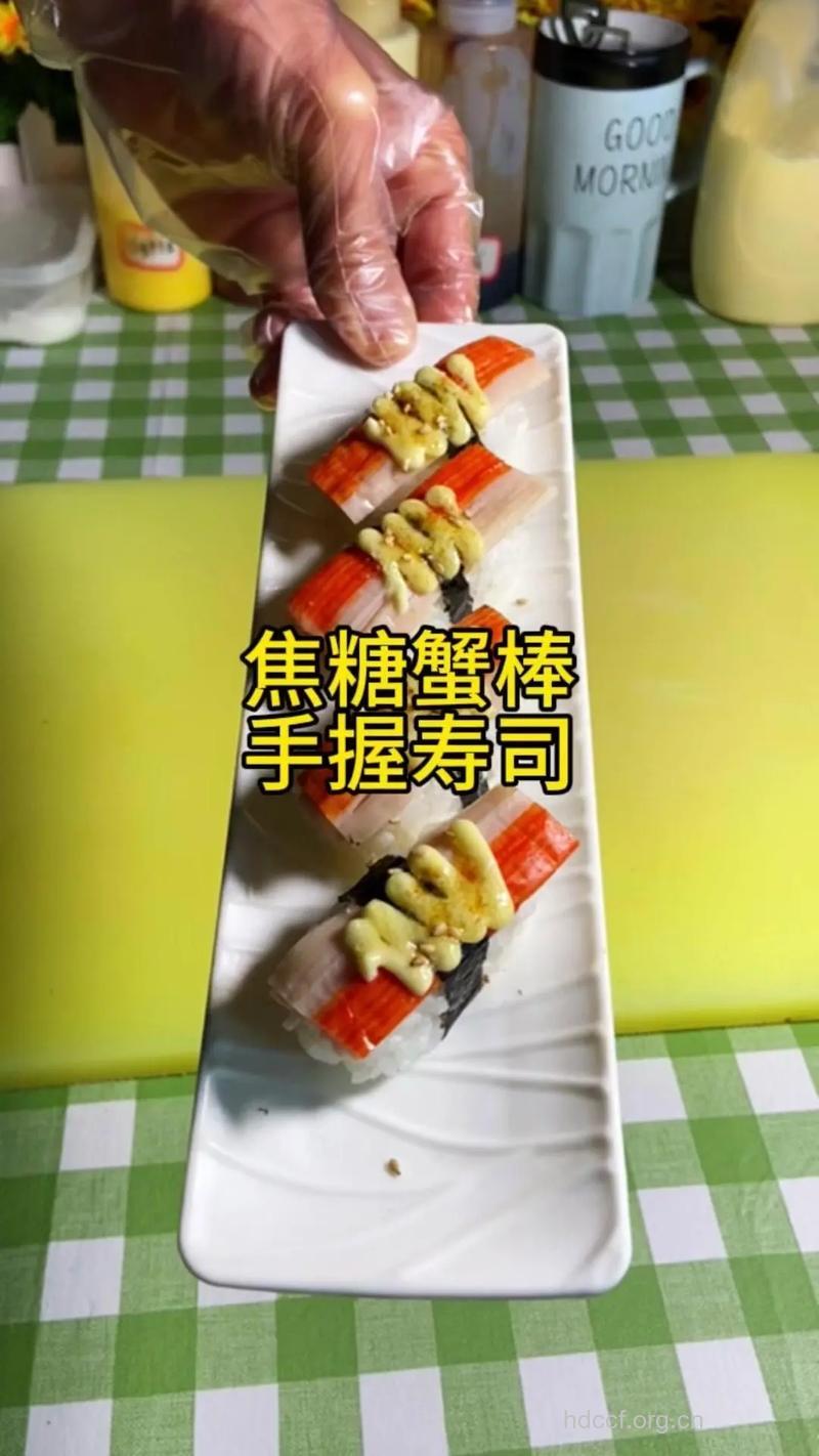 蟹子寿司的做法大全