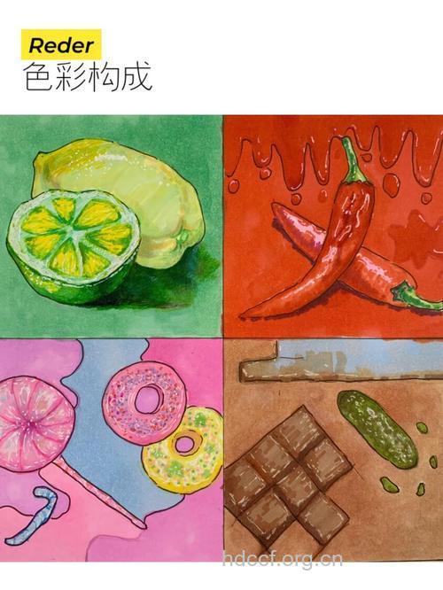 各食物色彩对情绪的影响